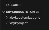 Projects in separate folders